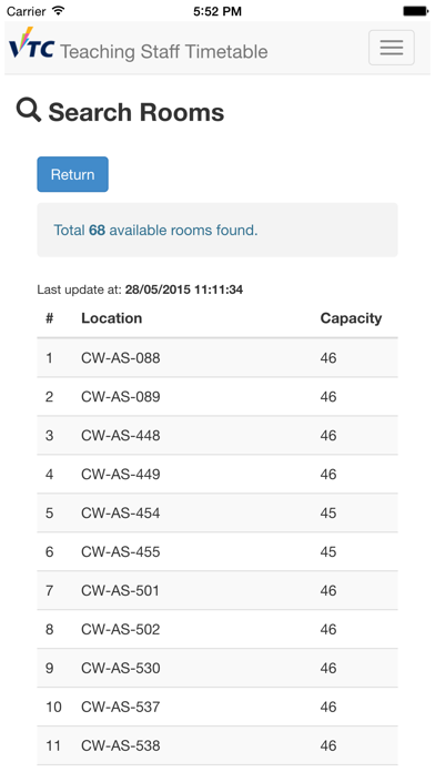 How to cancel & delete VTC Teaching Staff Timetable from iphone & ipad 4