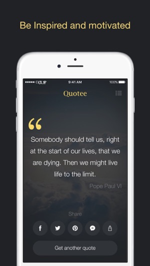 Quotee – Tons of Quotes with Style(圖3)-速報App