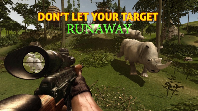 Wild Rhino Hunter Simulator – Hunt down animals in this jungle shooting simulation game
