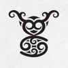 Maori Tattoo Stickers - Tribe Maui symbols to rock