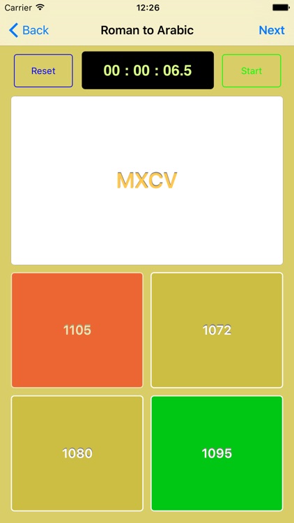 Roman Numerals Quiz Master