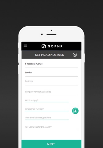 Gophr: Courier Delivery screenshot 2