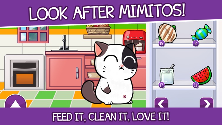 Mimitos Virtual cat with minigames