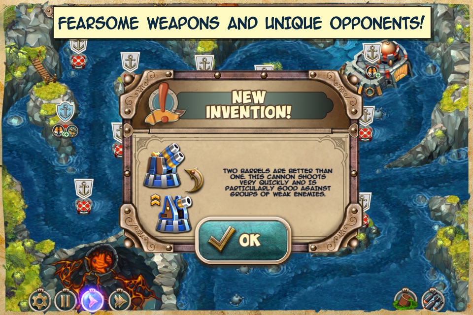 Iron Sea Frontier Defenders TD screenshot 2