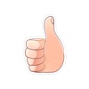 Hand Gesture Stickers iMessage Edition