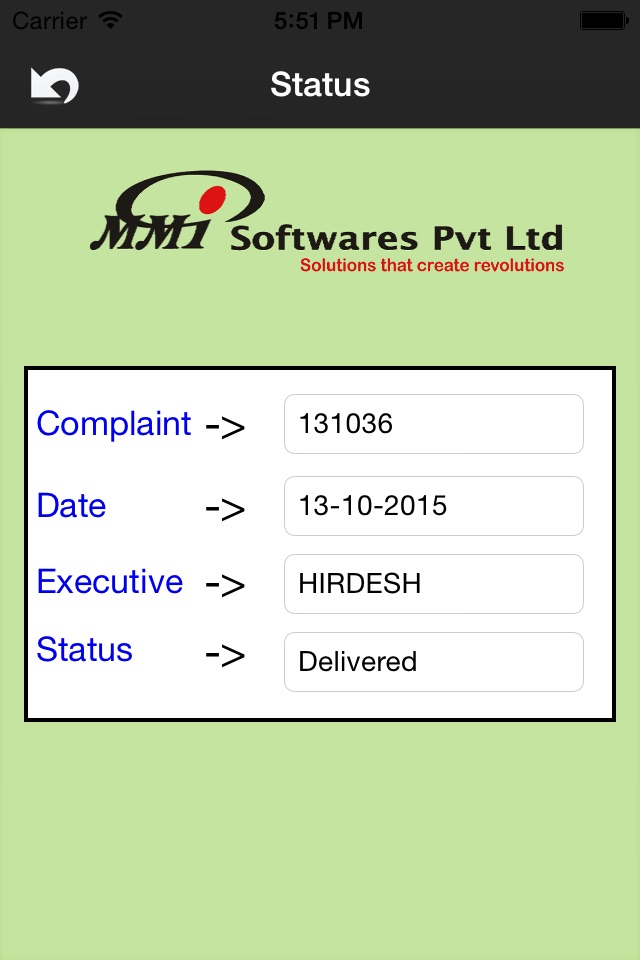 MMI Software Customer Care screenshot 4