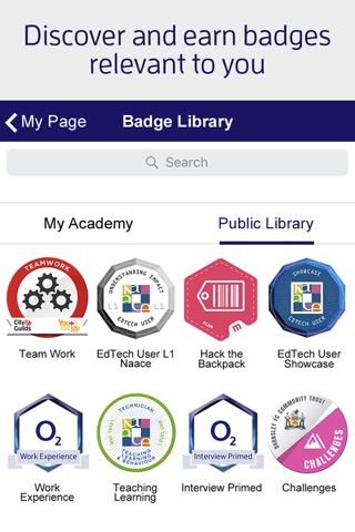 Open Badge Academy screenshot 2