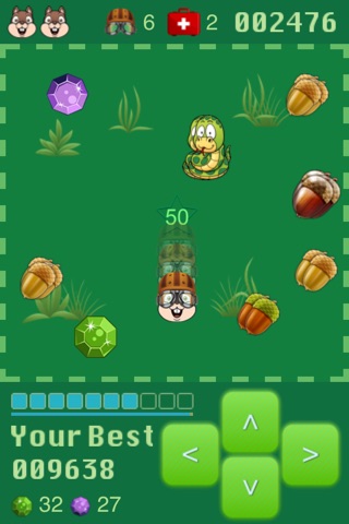 Squirrel & Snake - Arcade Game screenshot 3