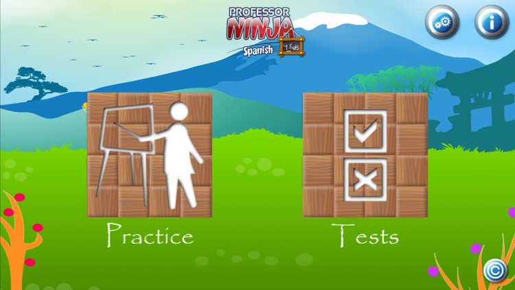 Professor Ninja Spanish For Kids screenshot-0