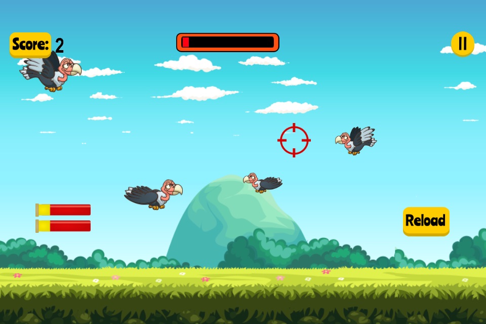 Birds Shooter - Sniper Shooting Fun Games for Free screenshot 2