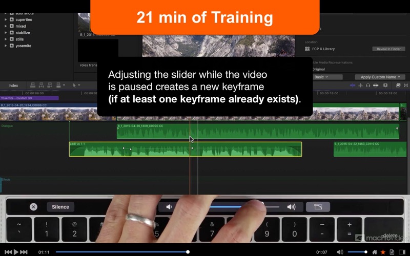 FastTrack™ for FCPX Touch Bar thumbnail 3