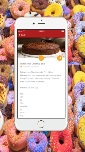 健康食品食譜美味與食譜聖誕 - Healthy Food Recipes App For Diet(圖4)-速報App