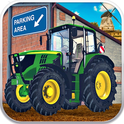 Heavy Tractor Farm Driving Pro - Parking Game Sim Icon