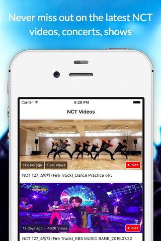 NCT BTS Chat and Videos - Live KPOP App screenshot 2