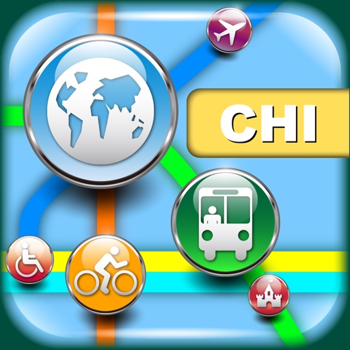 Chicago Maps - Download Transit Train Maps and Tourist Guides. iOS App
