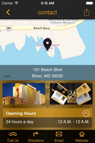 Golden Nugget Biloxi screenshot 2