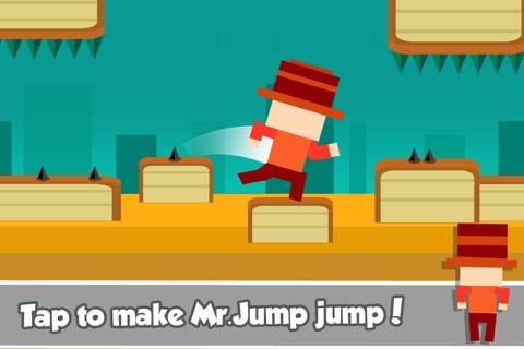 Happy Mr Jump: Endless Arcade Running Game screenshot 3