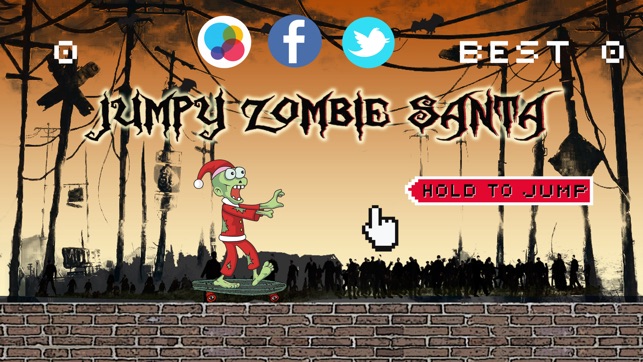 Jumpy Zombie Santa(圖1)-速報App