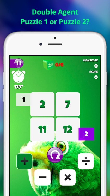 Chimp 24 - Free Brain entertaining arithmetic puzzles screenshot-3