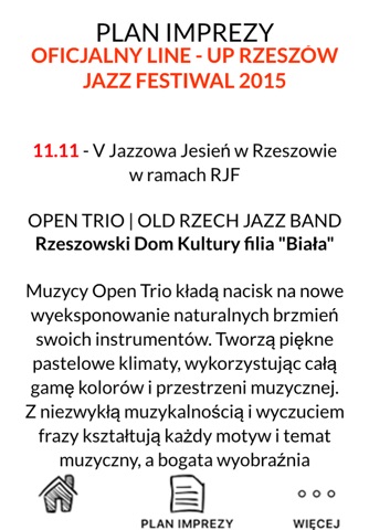 Rzeszów Jazz Festiwal screenshot 3