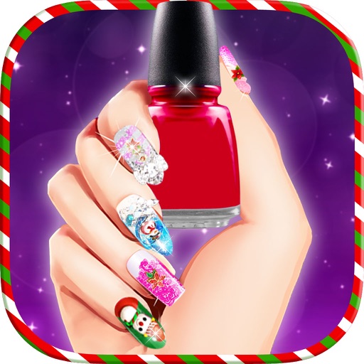 Christmas Princess Nail Salon : Nail Art games icon