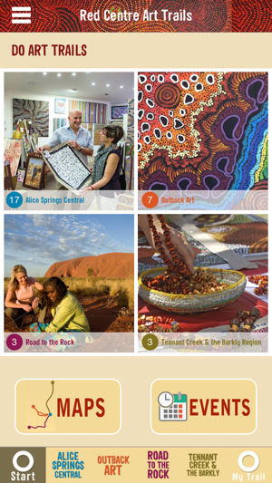 Red Centre Art Trails(圖2)-速報App