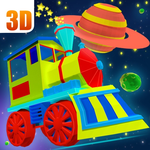 Timpy Train In Space - Free Toy Train Game For Kids in 3D Icon