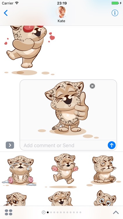 Leopard - Stickers for iMessage