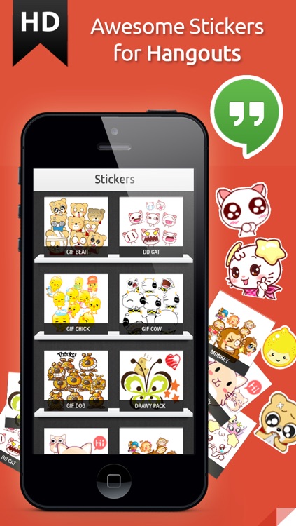 Stickers for Hangouts FREE Edition