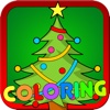 Kids Christmas Coloring Pages - Free Santa Claus and Christmas Tree Coloring Book