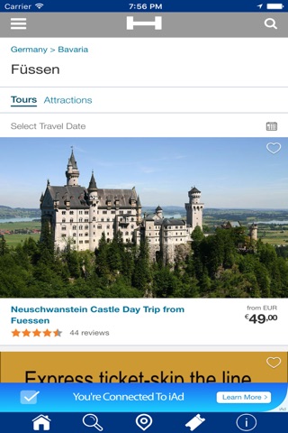 Fussen Hotels + Compare and Booking Hotel for Tonight with map and travel tour screenshot 2