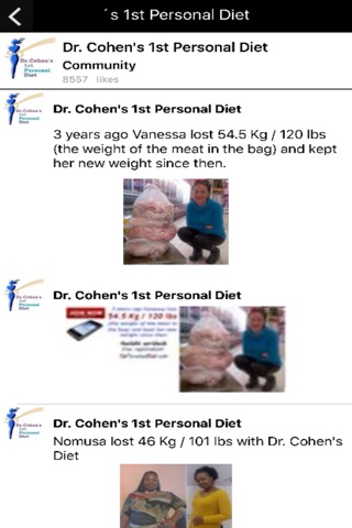 Dr. Cohen´s 1st Personal Diet screenshot 2