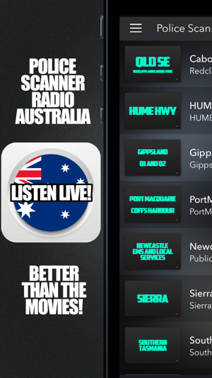 Police Scanner Radio Australia