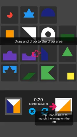 Game screenshot Colorful Shapes Puzzle hack