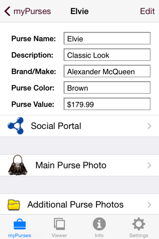 myPurses screenshot 3