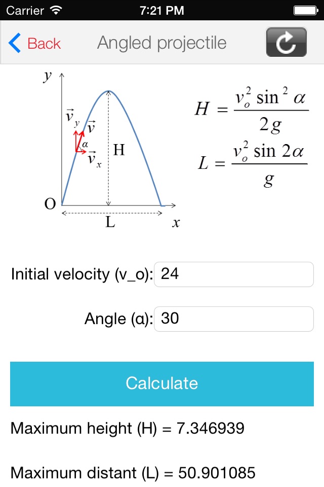 Physics Formulas Lite screenshot 4