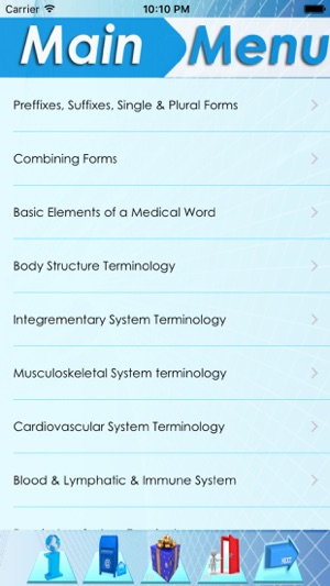 Medical Terminology Sorted By topics: 22