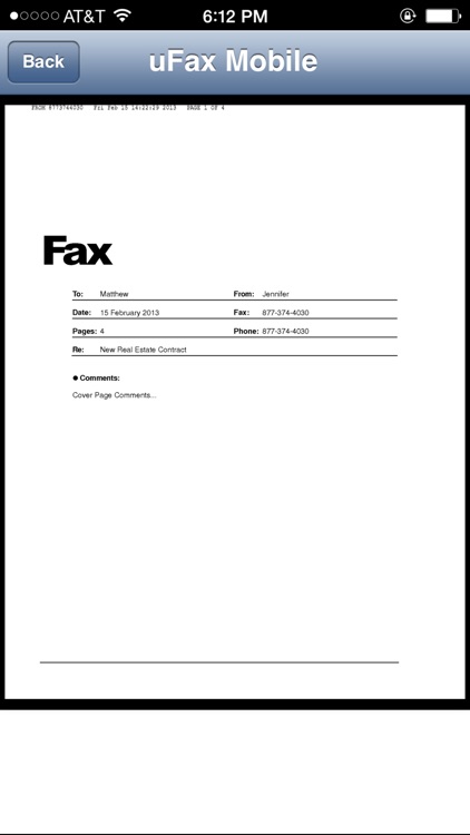 uFax Cloud Fax