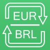 Euro to Brazilian Real and BRL to EUR currency converter