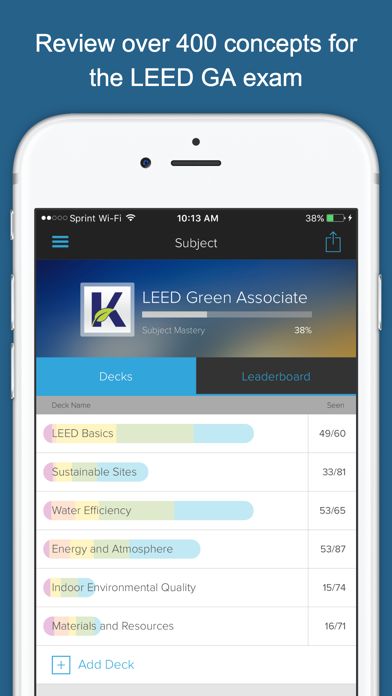 How to cancel & delete LEED Green Associate Test Prep from iphone & ipad 2