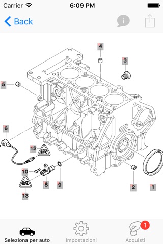 Parts and diagrams for MINI screenshot 3