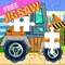Construction Trucks Vehicles Jigsaws for Kids Free