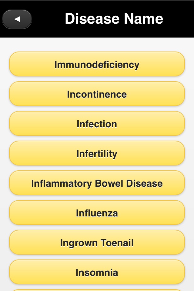 Disease hand book screenshot 3