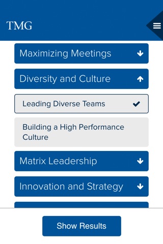 TMG Leadership Accelerator screenshot 3