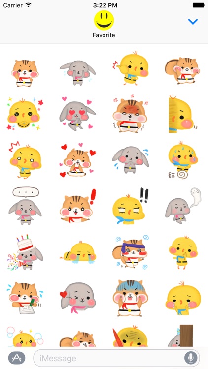 Three Friends Stickers!!