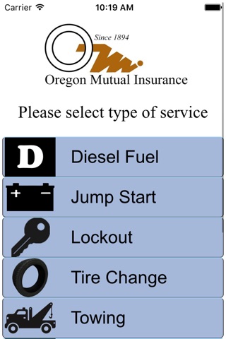 Oregon Mutual Roadside Assistance screenshot 4