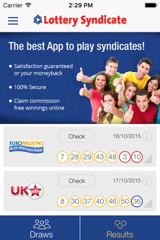 Lottery Syndicate screenshot 2