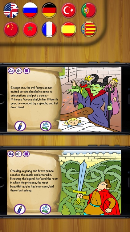 Sleeping Beauty Classic tales interactive book