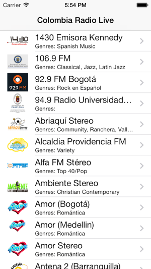 Colombia Radio Live Player (Bogotá / español)(圖1)-速報App