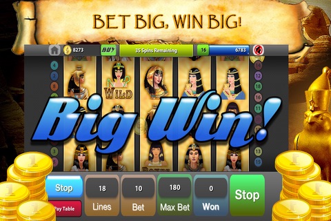 Egyptian Jackpot Slots screenshot 2
